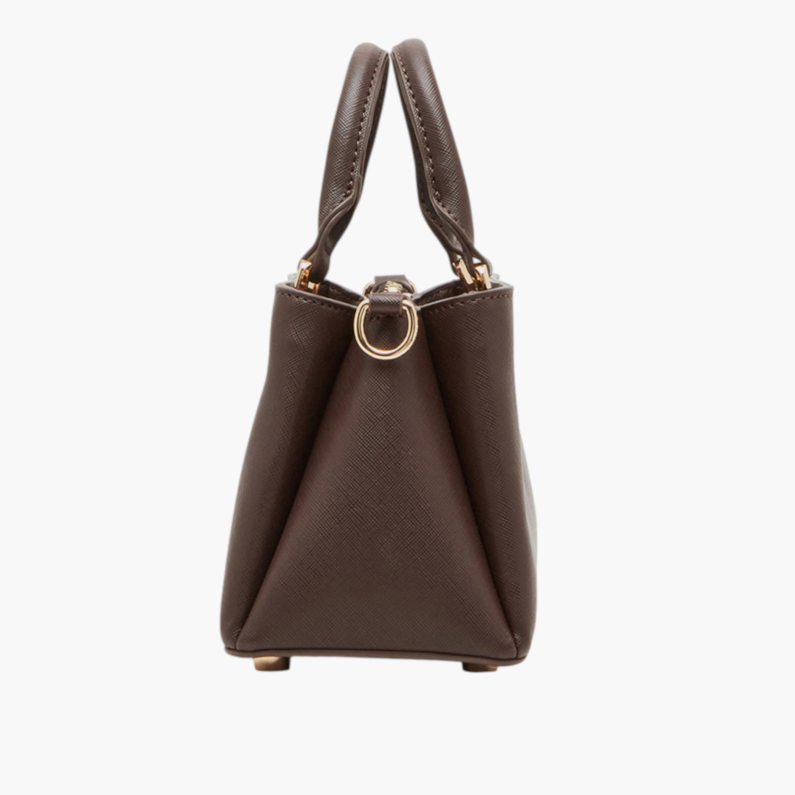 Anne Klein Textured Tote Bag with Double Handle and Zip Closure
