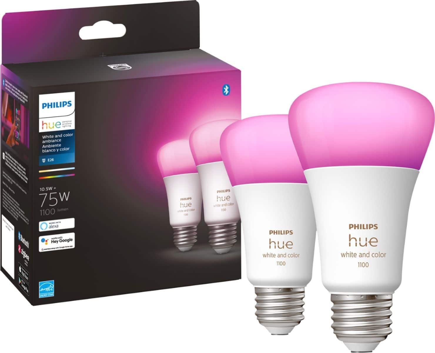 Bóng đèn thông minh Philips Hue A19 LED