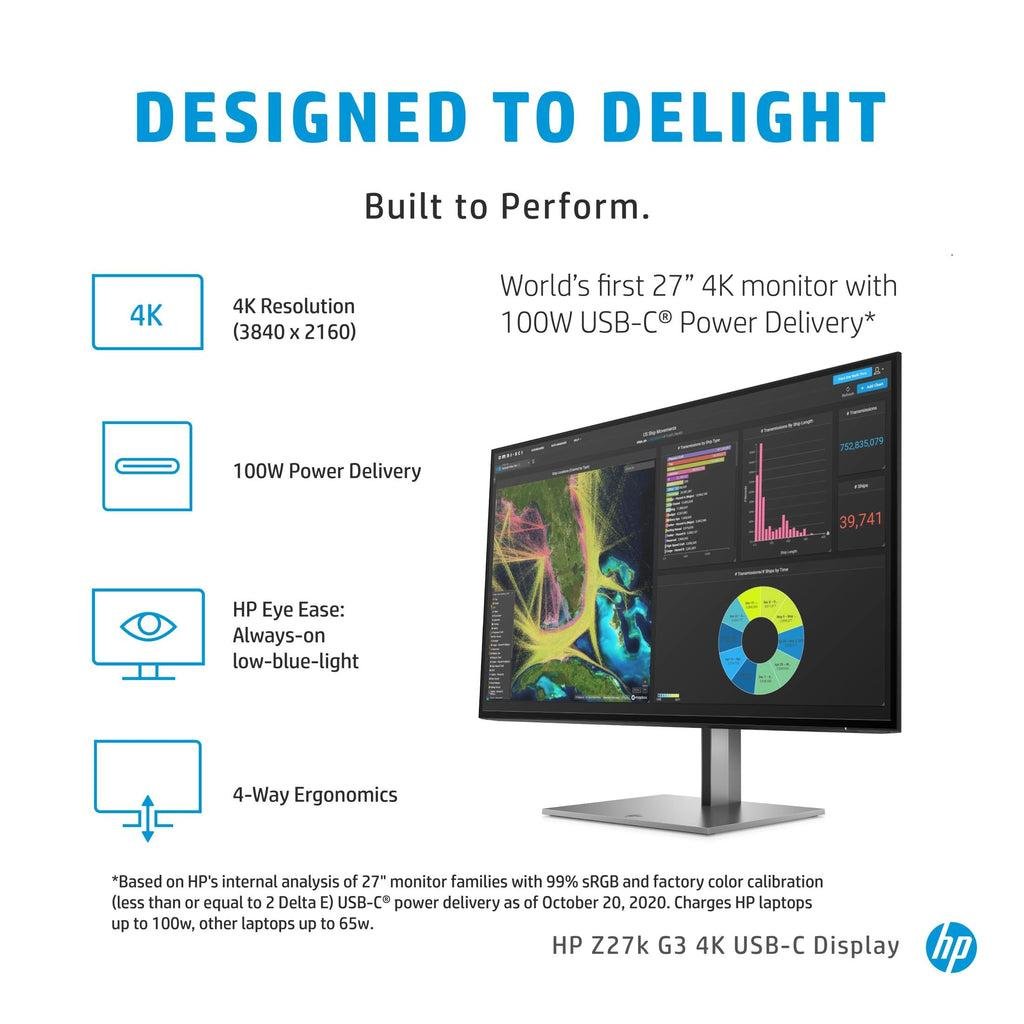 Écran HP Z27k G3 4K USB-C